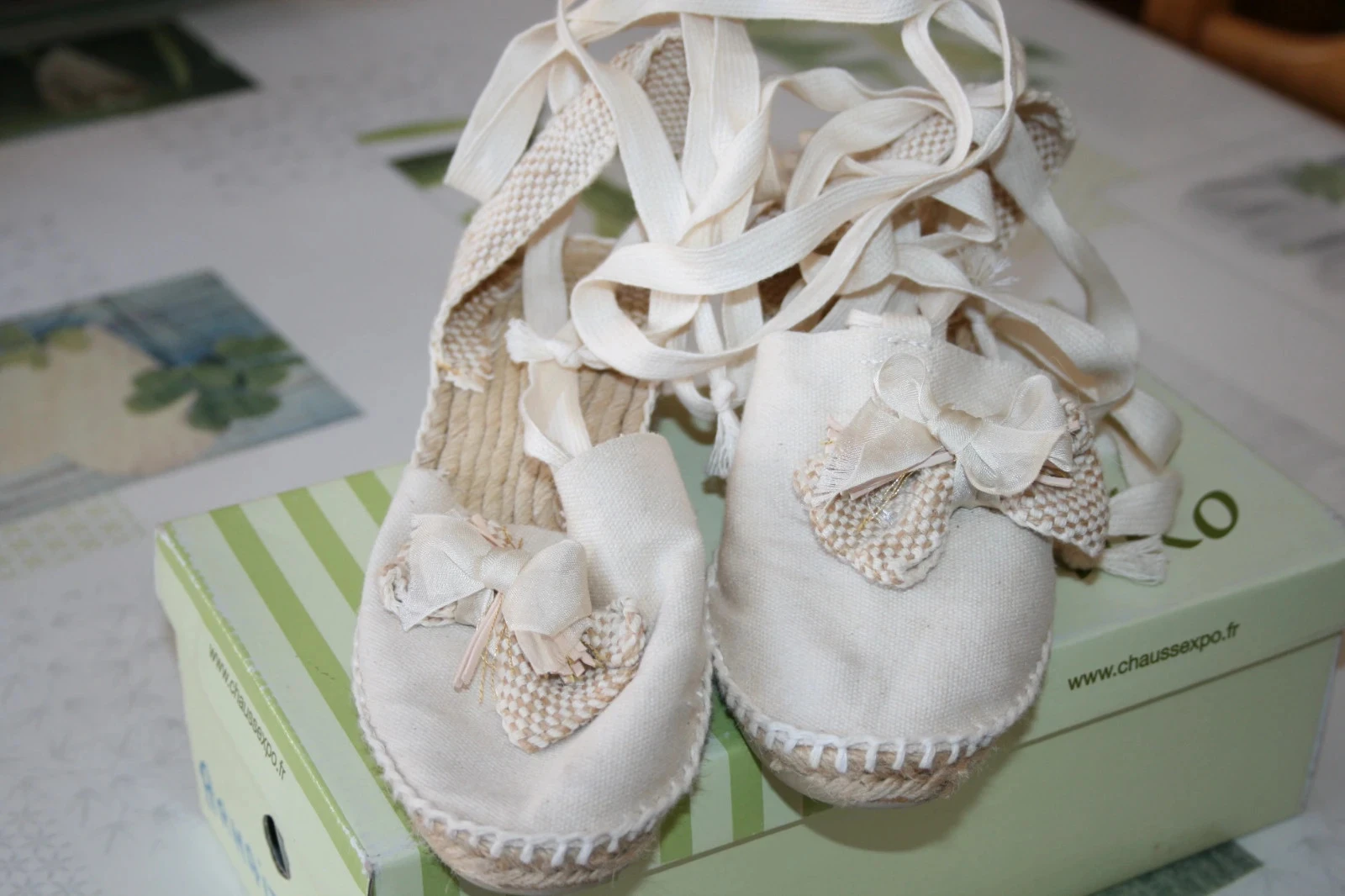 espadrilles à lacets 36